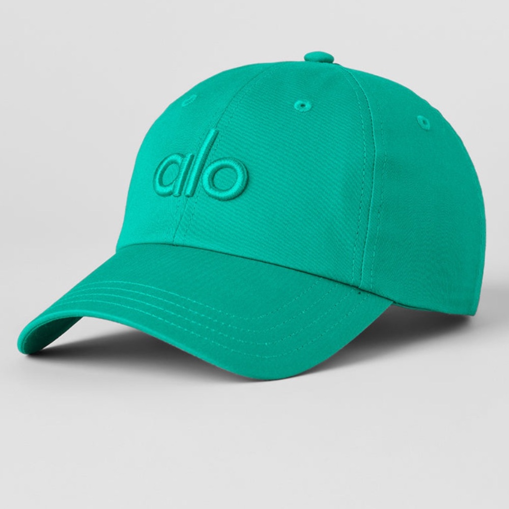 NWT ALO YOGA Off Duty Cap Spruce Green